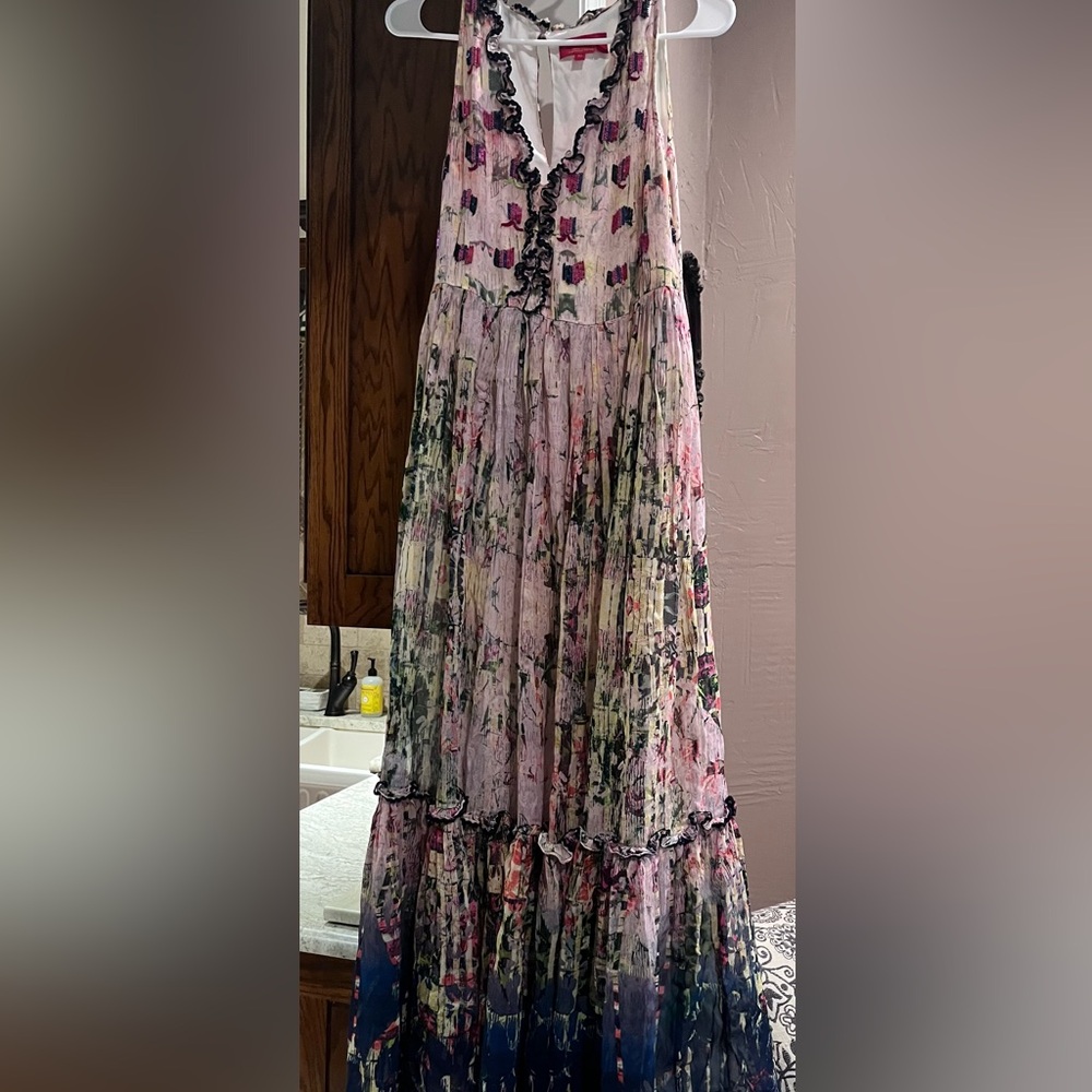 Anthropologie “Cydney” dress, Bhanuni by Jyoti. Never Worn. Size 12. Maxi